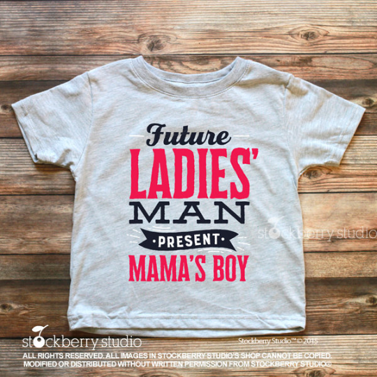 Future Ladies Man Shirt - Boys Valentine's Day Shirt
