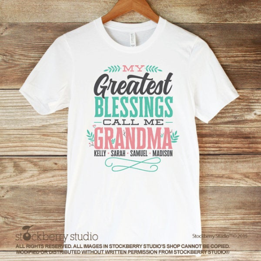 Mother's Day - My Greatest Blessings Call Me Mom Shirt
