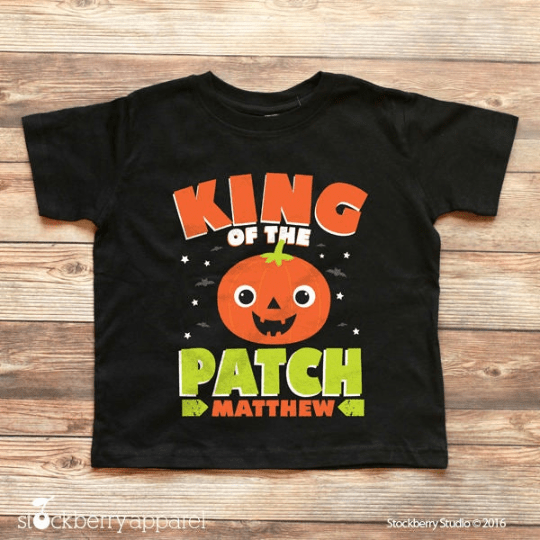 King of the Patch Halloween Shirt - Stockberry Studio