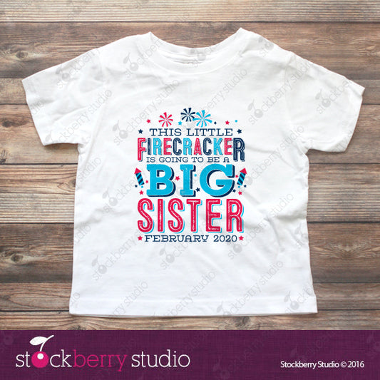 4th of July Pregnancy Announcement Shirt