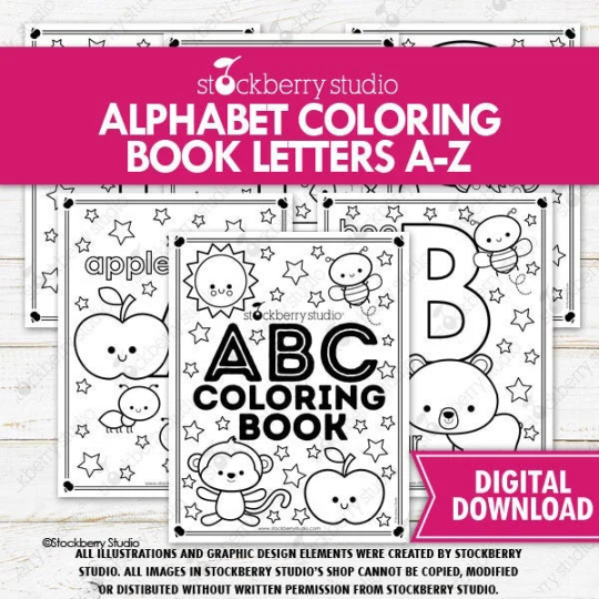 Alphabet Coloring Pages Worksheets