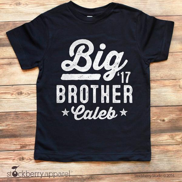 Big Brother Pregnancy Announcement Shirt - Stockberry Studio