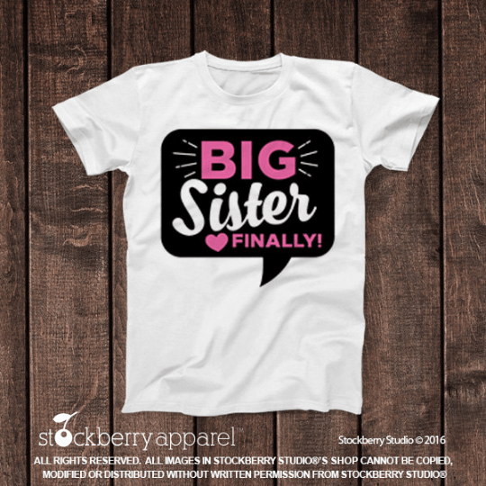 Big Sister Again Pregnancy Announcement Shirt - Stockberry Studio