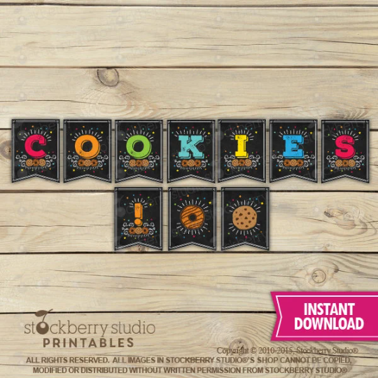 Cookie Booth Banner