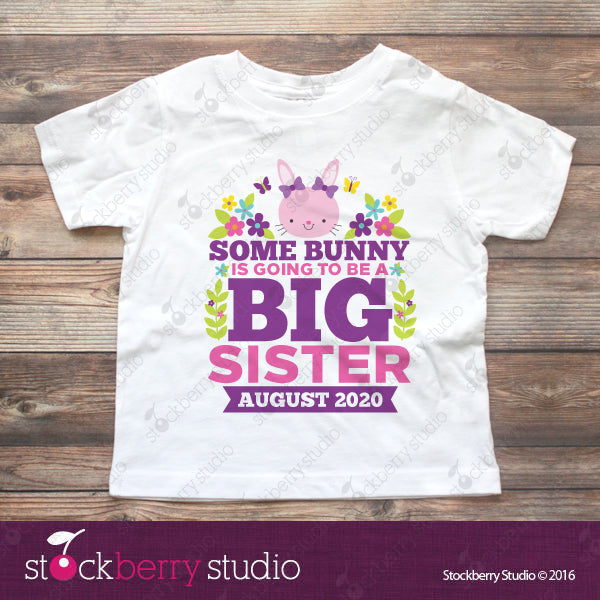 Easter Big Sister Announcement Shirt
