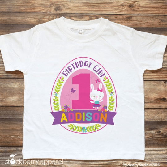 Easter Birthday Shirt - Stockberry Studio
