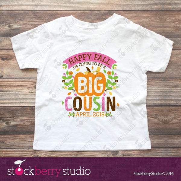 Fall Big Sister Pregnancy Announcement Shirt