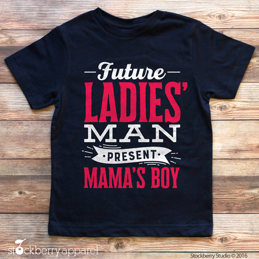 Future Ladies Man Shirt - Boys Valentine's Day Shirt - Stockberry Studio