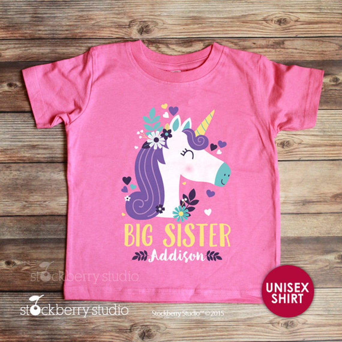 Unicorn Big Sister Shirt