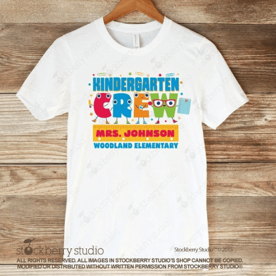 Teacher Crew Shirt (Any Grade) - Teacher Team Shirt - Stockberry Studio