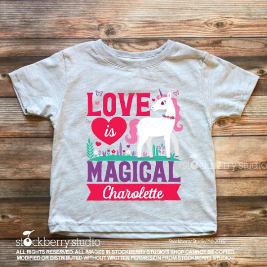 Valentine Unicorn Shirt